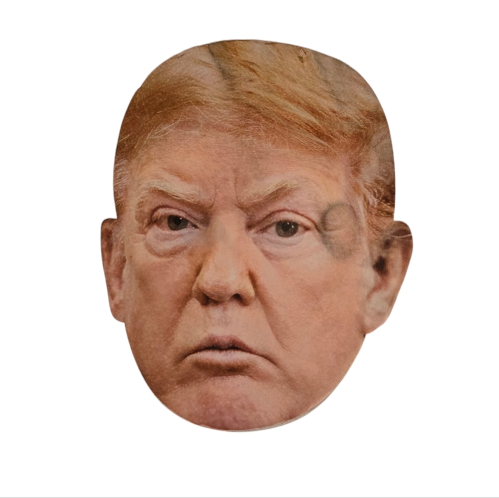 President Donald Trump Giant Adult Foam Costume Mask Prop Politican MAGA POTUS